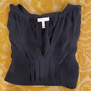 Joie silk blouse black xs